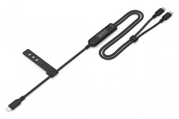 USB-C 2in1 Ladekabel, 140W, 1,8m 