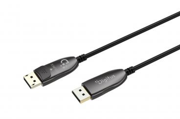 DisplayPort AOC Hybrid fiber optic cable, UHD 8K, 20 m 