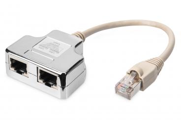 Patchkabel-Adapter, CAT 5e, geschirmt - 1:1 