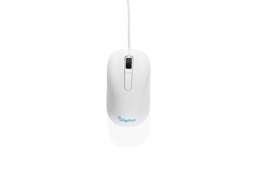 Wired 3-button mouse with scroll wheel, 1.9 m cable length, 1000 DPI 