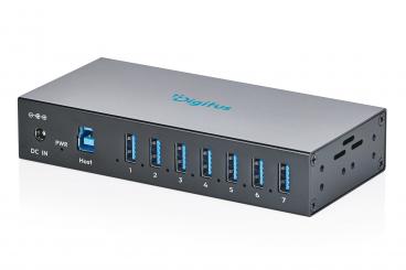 USB 3.2 Gen 1 Industrial Hub, 7-Port 