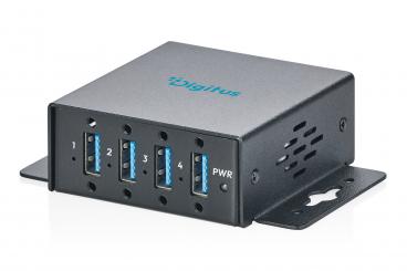 USB 3.2 Gen 1 Compact Industrial Hub, 4-port 