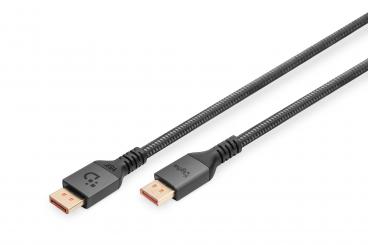 16K Cavo di collegamento DisplayPort, versione 2.1, 2m, 80G, nero 