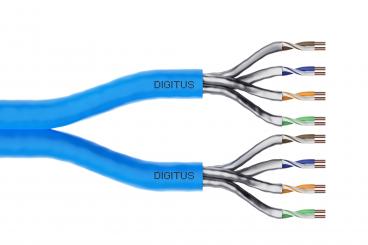 CAT 6A U/FTP installation cable, 500 m, duplex, Cca 