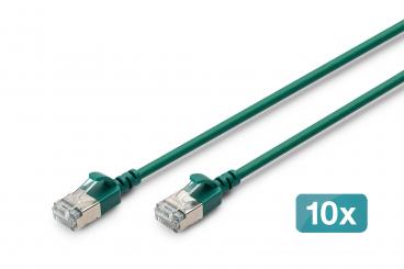 Digitus CAT 6A F-FTP Slim Patch cord, Cu, LSZH 