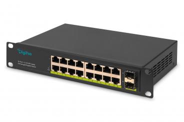10-calowy, 16-portowy przełącznik Gigabitowy typu unmanaged z 2× 1G SFP 