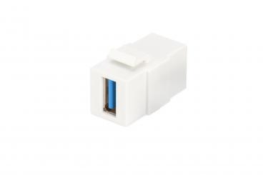 USB 3.0 Keystone Modul (Buchse/Buchse) 