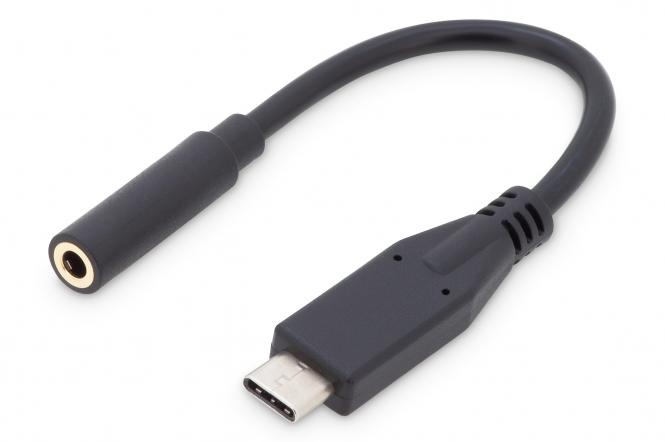 USB Type-C audio adapter/pretvarač, Type-C priključak na 3,5 mm utičnicu 
