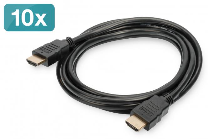 HDMI visoke brzine s Ethernet priključkom, pakiranje od 10 komada 