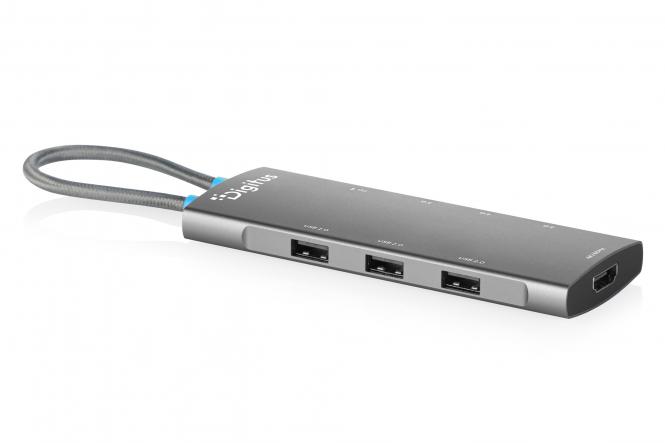 USB-C docking station, 8-port 