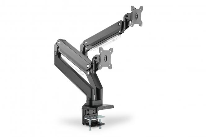 Dual monitor mount, 2x 35", 2x 15 kg 