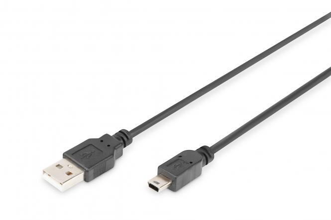 Cavo di collegamento USB-C - Mini-B, 1 m 