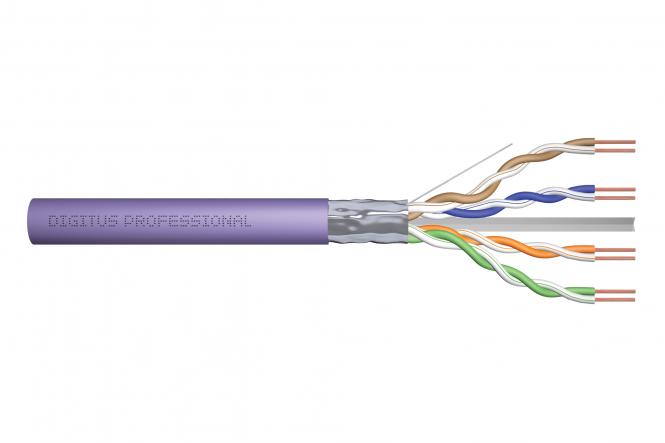 CAT 6 F/UTP podatkovni kabel – instalacijski kabel, 100 m, simplex, Eca 