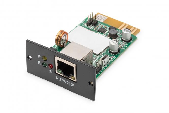 SNMP & WEB Card for DIGITUS® OnLine UPS Units 