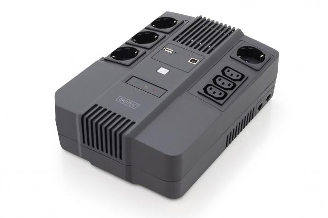 All-in-one UPS, 600VA/360W, LED 