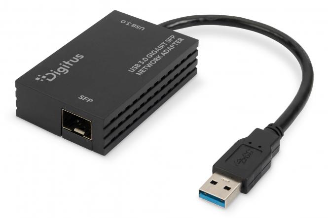 USB 3.0 Gigabit SFP network adapter 
