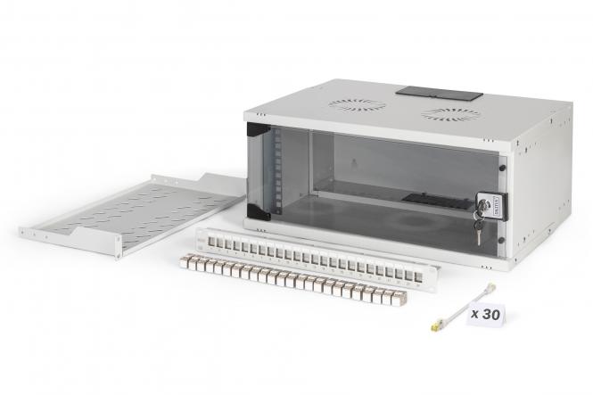 Zestaw sieciowy SOHO Pro, 483 mm (19") - 4U, 540 x 400 mm (szer. x gł.) 
