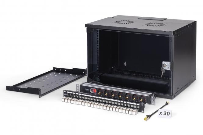 Zestaw sieciowy SOHO Pro, 483 mm (19") - 7U, 540 x 400 mm (szer. x gł.) 