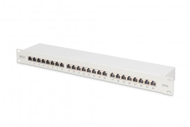 CAT 6A, klase EA, oklopni patch panel 