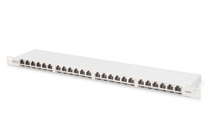 CAT 6A, klase EA, visokobitni patch panel, oklopljen 