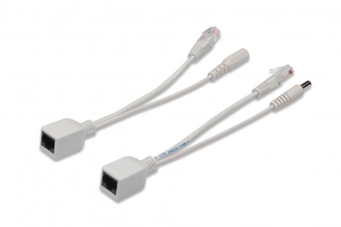 Passive PoE Cable Kit, Splitter + Injector 