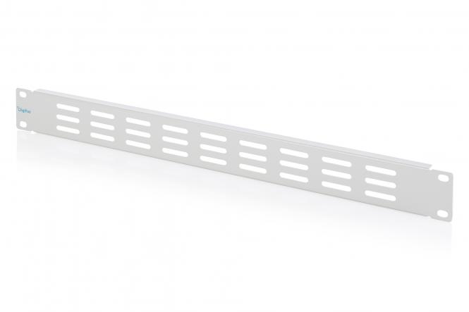 Blank cover with ventilation grille for 482.6 mm (19") cabinets 