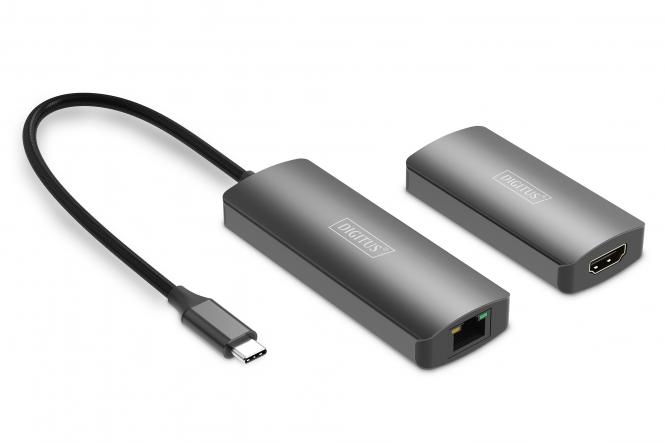 4K Video Extender (USB-C - HDMI), 30 m 