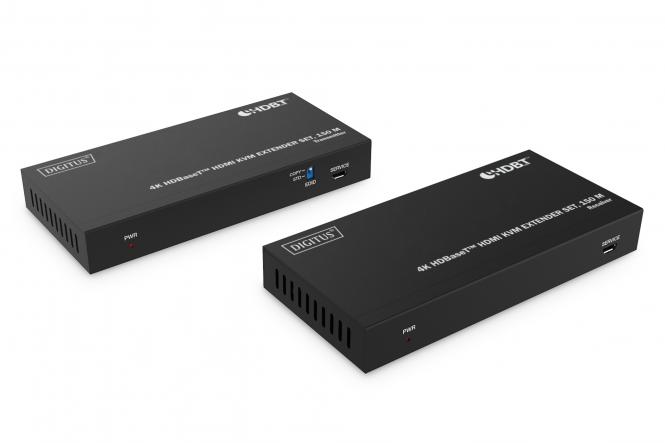 4K HDBaseT™ HDMI KVM ekstender set, 150 m 