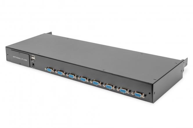 Modular KVM switch, 8-port 