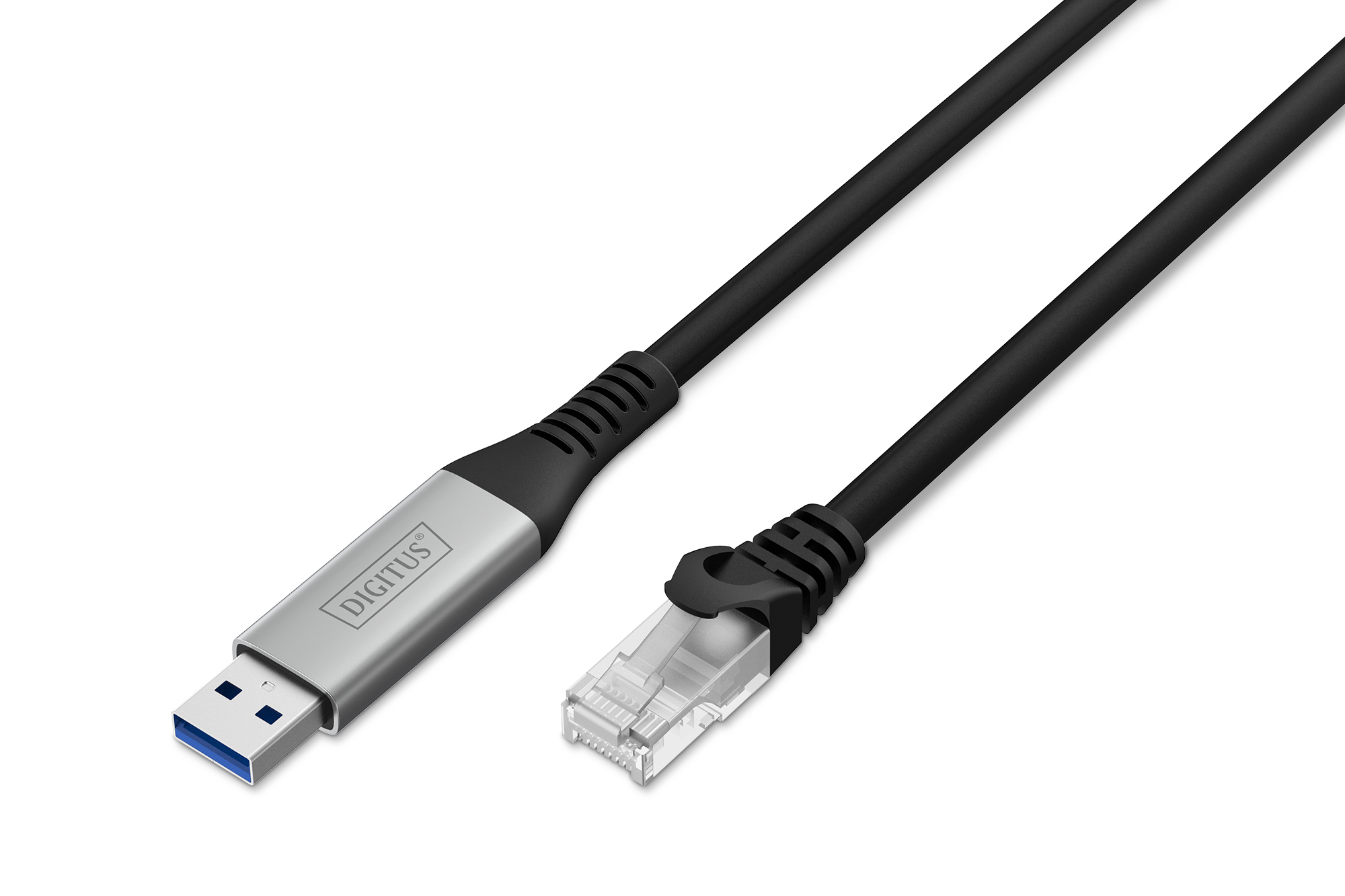 DIGITUS USB 3.2 To RJ45 Ethernet Cable - 1Gbit/S, 10 M
